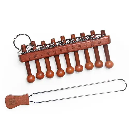 Materials Metal 3D Montessori Puzzle Wire Difficult Disentanglement Iron Brain Teaser IQ Test Toys Juegos De Ingenio Y Habilidad - Image 3