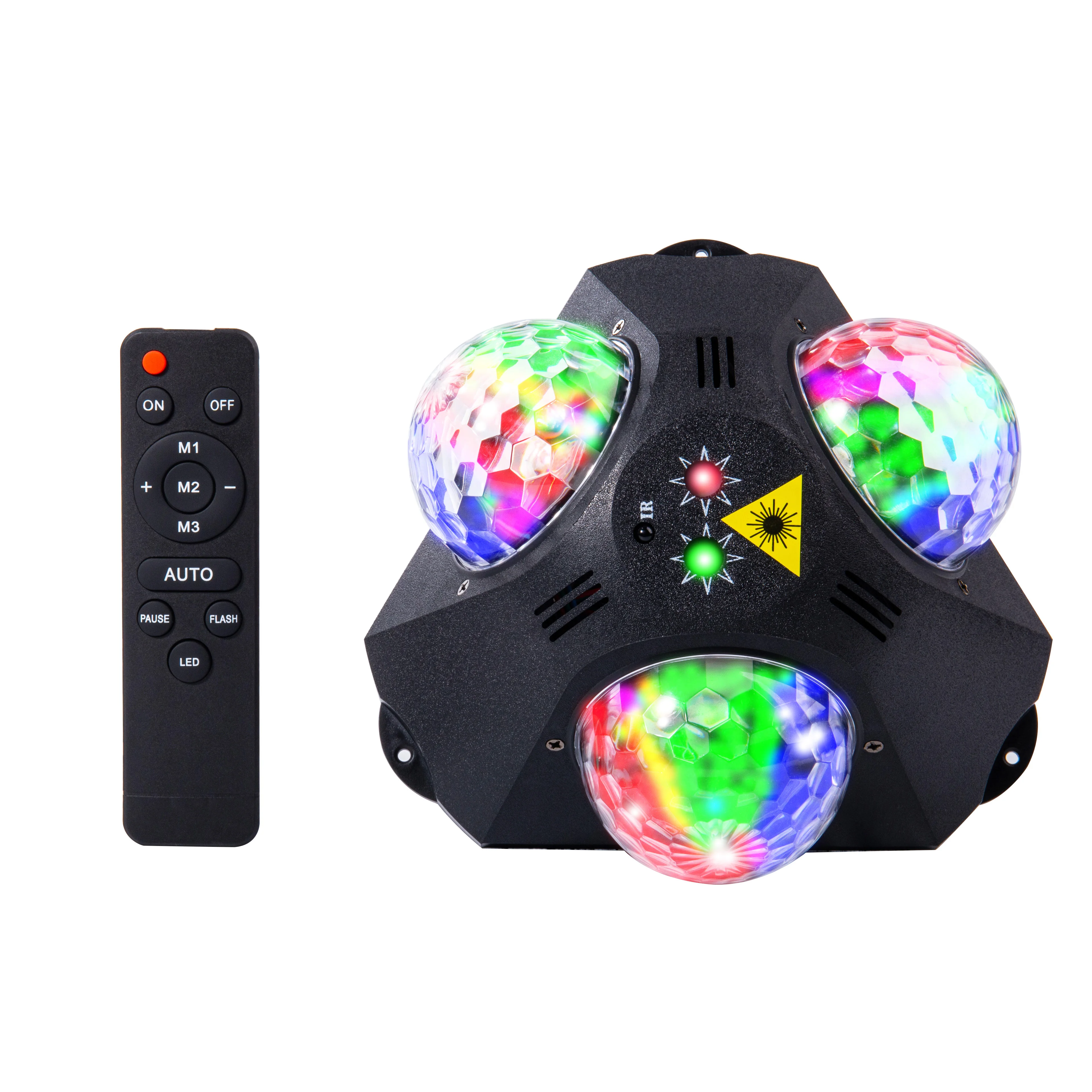 Disco Ball Light 5-in-1 Laser Projector Party Light DJ Stage Strobe Lighting for Christmas Wedding Home Club Decor Disco Light Led Stage Light Mini Led Stage Light