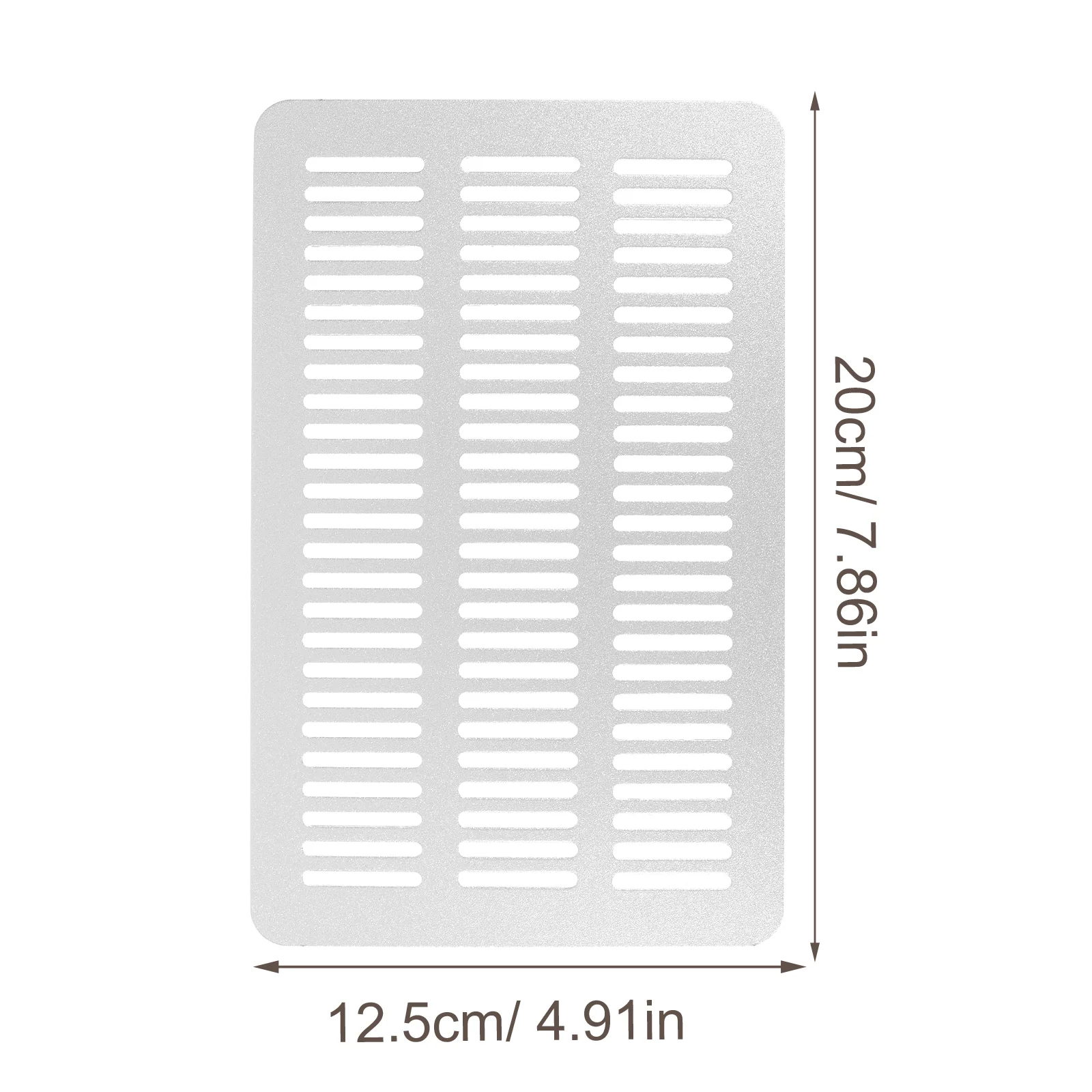 Couvercle de ventilateur de table de manucure, collecteur de poussière d\'ongles, outils en métal pour verre de remplacement