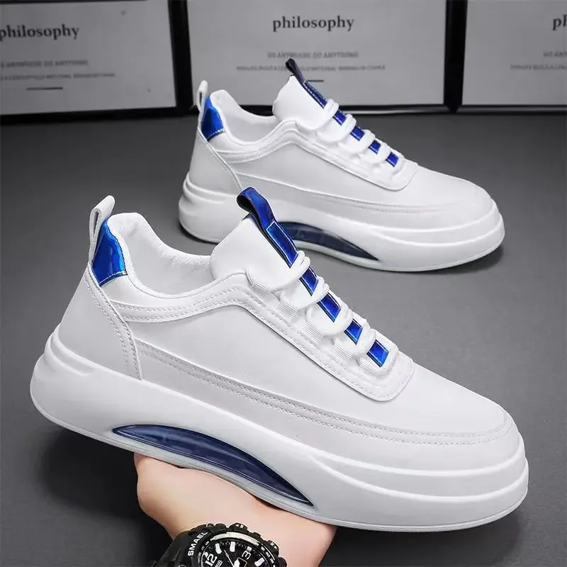 2025 New/ Men's Vulcanize Shoes: Stylish Thick Bottom Athletic Sneakers for Fall; Updated Male Footwear 2025 2