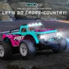 1:16/1:20 2.4G Model 2WD Off-road RC Car With LED Light Remote Control Climbing Vehicle Outdoor Cars Gifts for Kids Toys 4