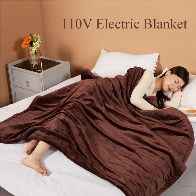 Flannel Electric Blanket Stay Warm and Cozy!