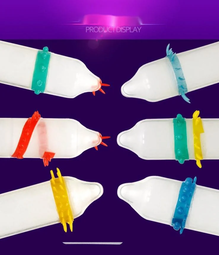 Kondom-Kristall-Set in Sonderform, Sex-Set für Erwachsene, Spaß-Set_voghion.com