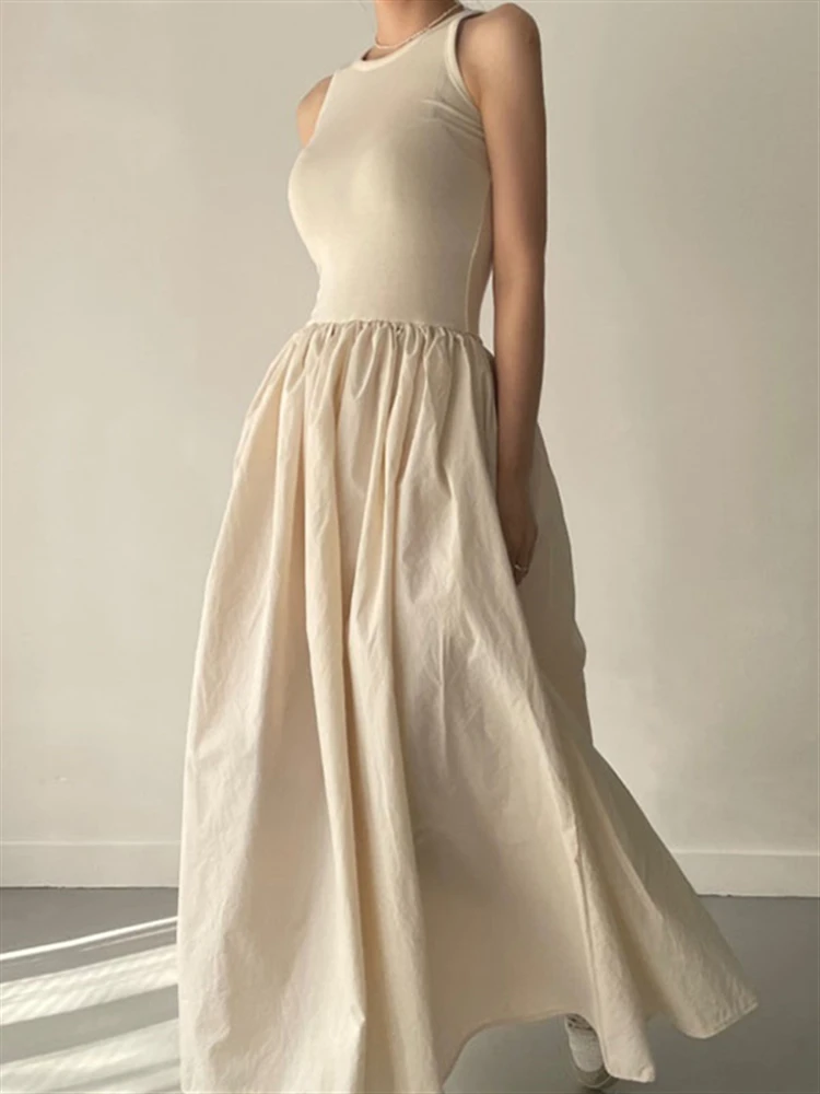 

Женский кружевной сарафан в стиле бохо, модельное плявечерние ное праздничное пикантное платье с вышивкой, винтажный Однотонный сарафан без рукавов с открытой спиной, лето 2022