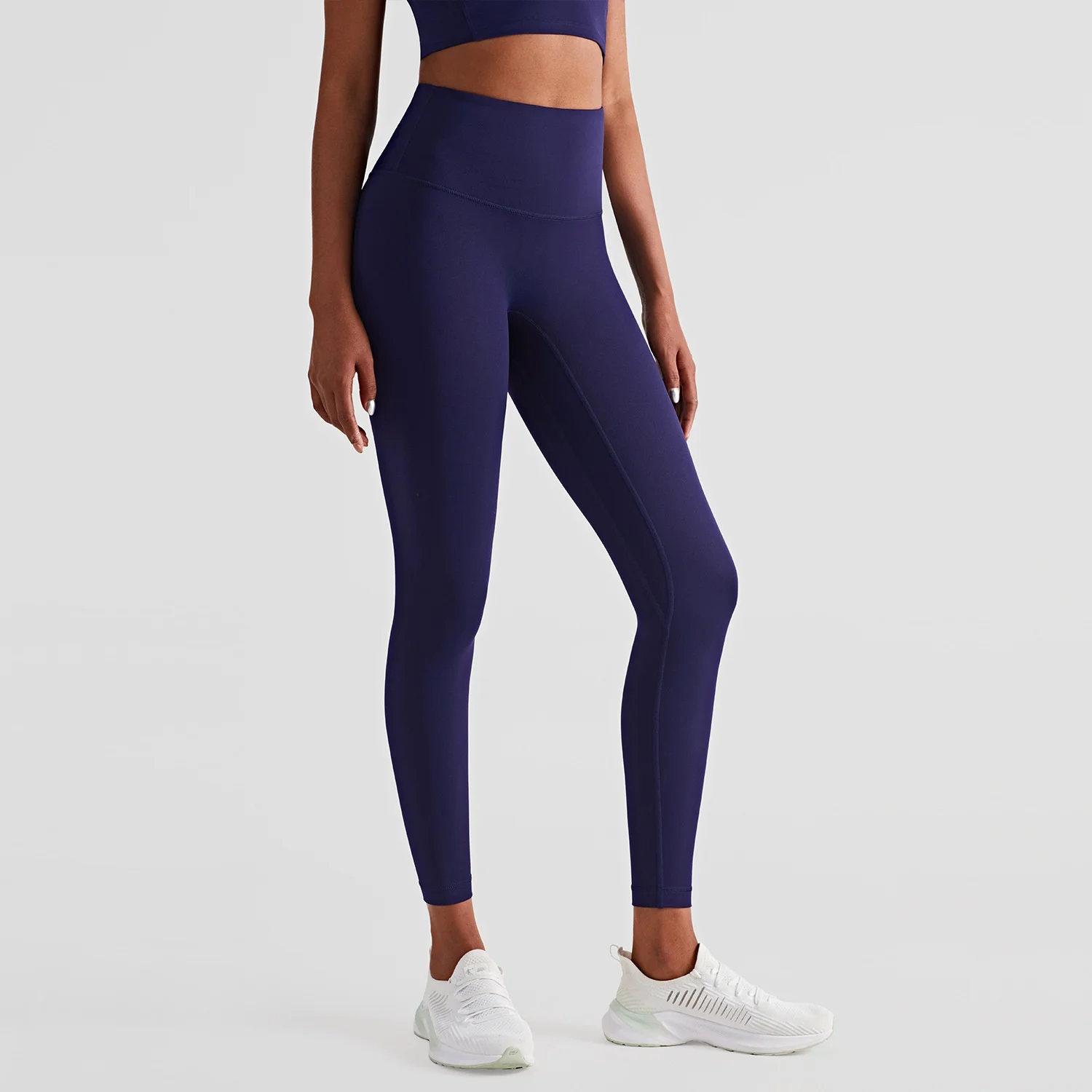 solid color Classic Popular Elastic Hight Waist Yoga Pant Tight Gym Leggings Women Fitness Sports jogging comprehensive training