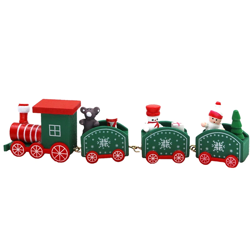 1 piece/bag 45mm toy decoration small train window display Christmas Eve pendant room decoration
