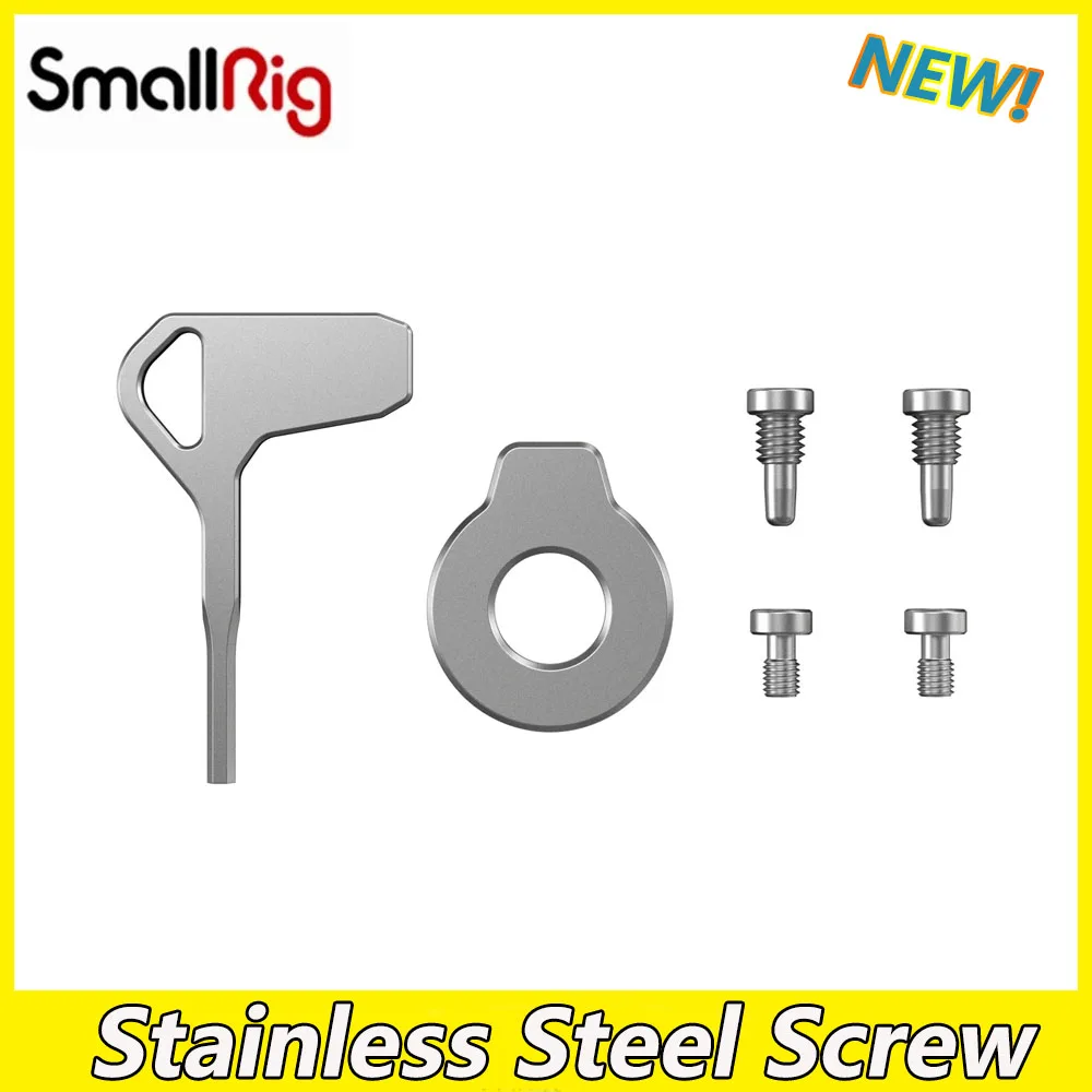 

SmallRig Stainless Steel Screw Set with Screwdrivers For Camera cage, L bracket, handle Camera accessories 4385