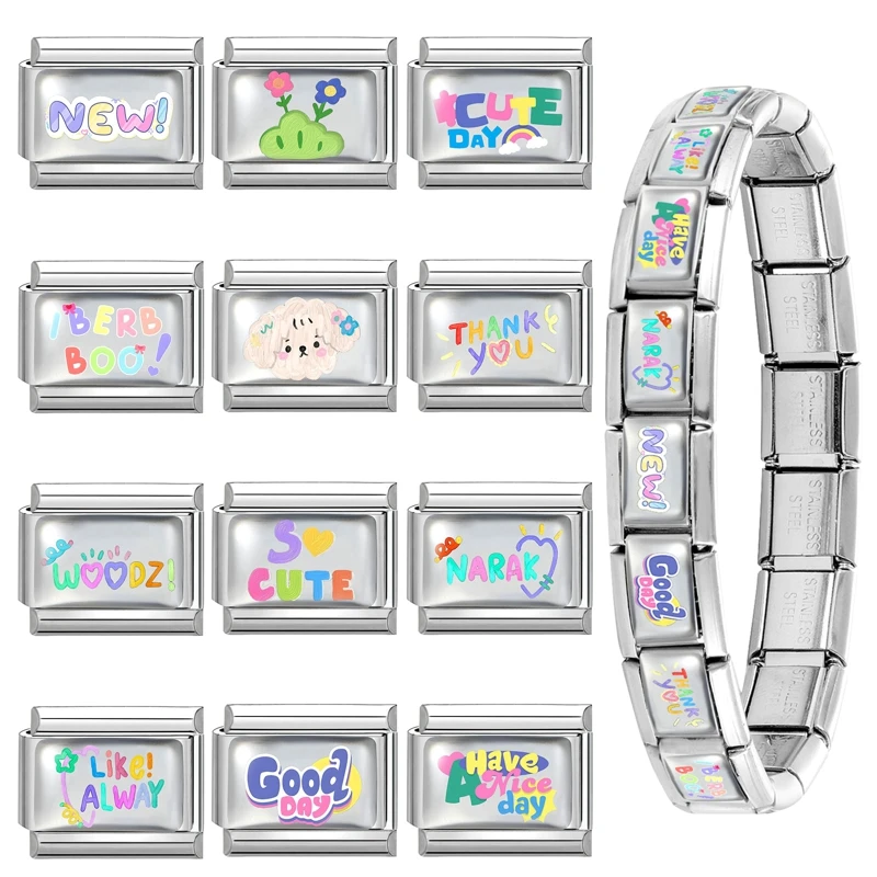 Women, 9mm, Stainless, Steel, Bracelet