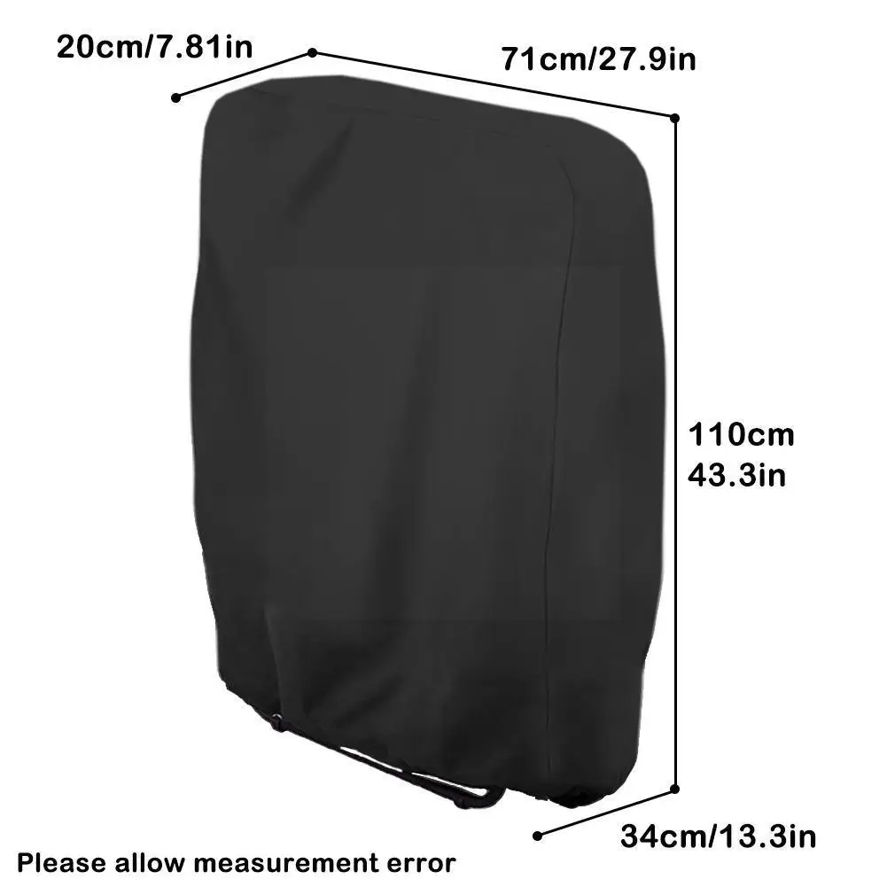 Folding Chair Chair Seat Covers Folding Chair Cover Recliner Cover Waterproof Uv 110x71cm Dustpr Coveres Outdoor Oxford Waterproof Cloth