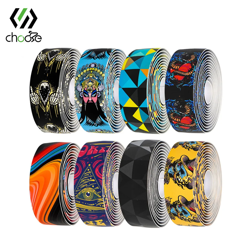 

CHOOEE Bicycle Handlebar Tape Anti-Vibration 700C Road Bike Handle Bar Wrap 2350mm Cycling Accessories
