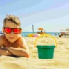 Beach Toy Bucket Pails Summer Buckets Sand Playing Multi-use Outdoor Small Toys 6