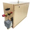 12KW Automatic Stainless Steel Steam Generator with Digital Controller Sauna Room Steam Bath Machine for Spa Automatic Descaling 3