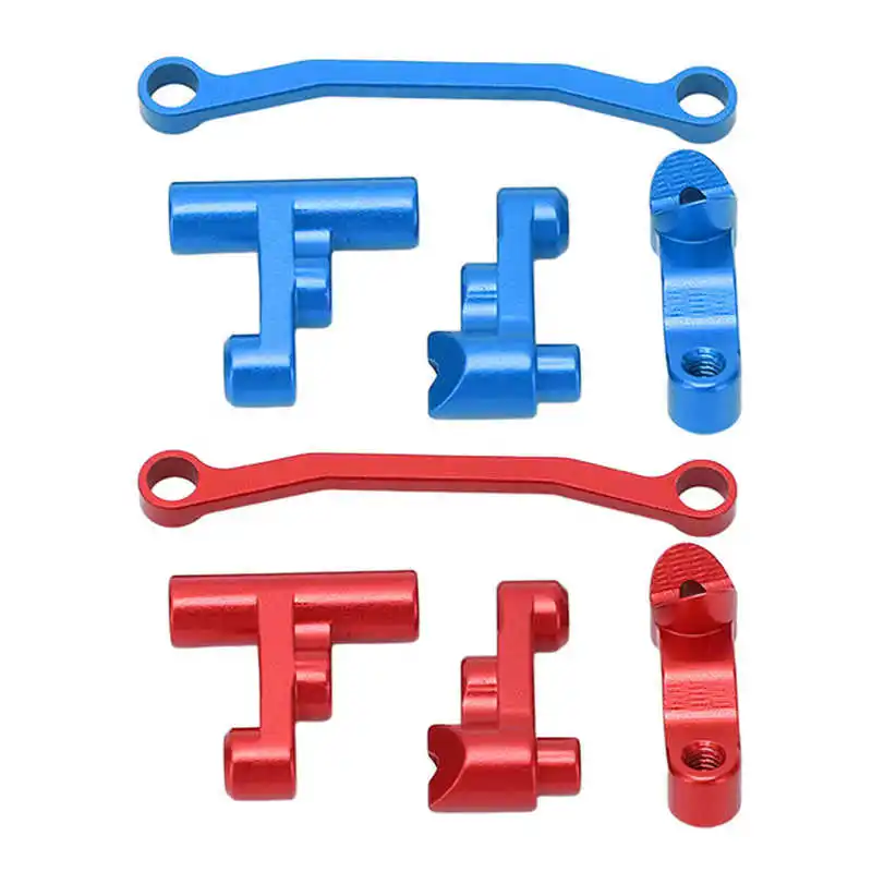 RC Steering Assembly RC Car Steering Parts Wear Resistant for 1/18