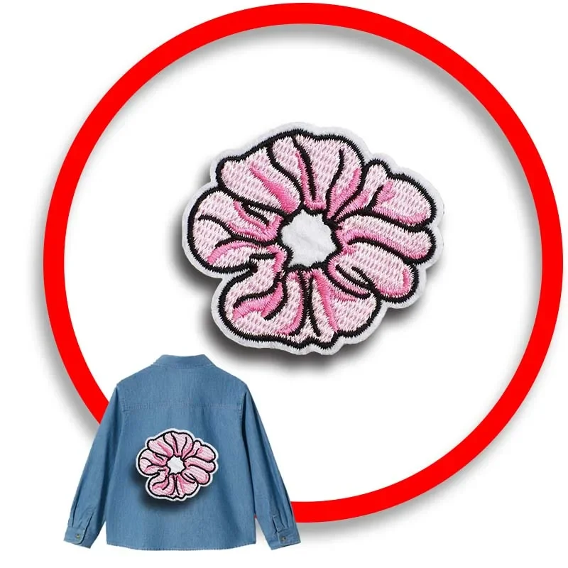 

1pcs Patch Stickers Iron On Patches for Clothing Sewing Octopus Embroidery Fusible Applique Badge Bag Decoration Stripes