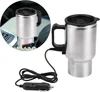Heated Travel Mug,  Tea Kettle,   Mug, 12V 450ml  In  Stainless Steel Travel Heating Cup Coffee Tea  Cup Mug Travel  Kettle for 4
