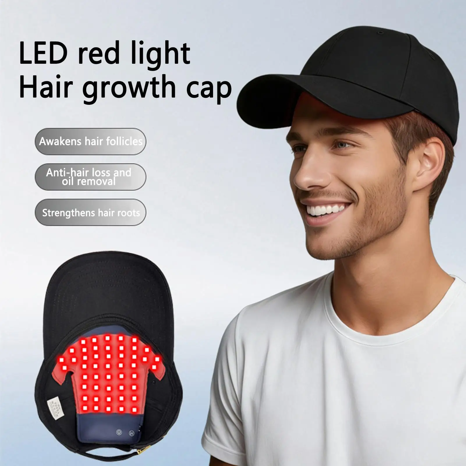 Cappello elettrico per capelli cappello ispessente per capelli forniture per la cura dei capelli per idratare e riparare i capelli crespi danneggiati secchi che riscaldano il cappello dei capelli - immagine 6