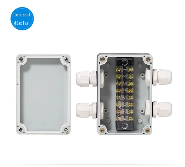 Scatola Di Distribuzione Elettrica In Plastica ABS Con Protezione IP65 250x330x130mm - Foto 5