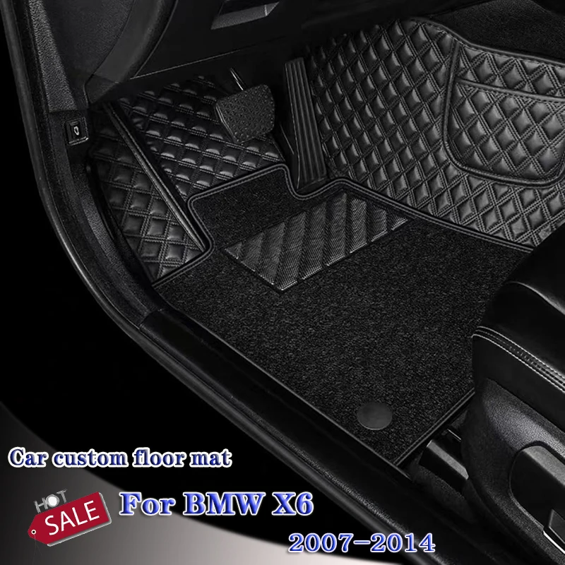 

Car Floor Mats For BMW X6 2014 2013 2012 2011 2010 2009 2008 2007 Custom Rugs Auto Interior Accessories Car Styling Carpets