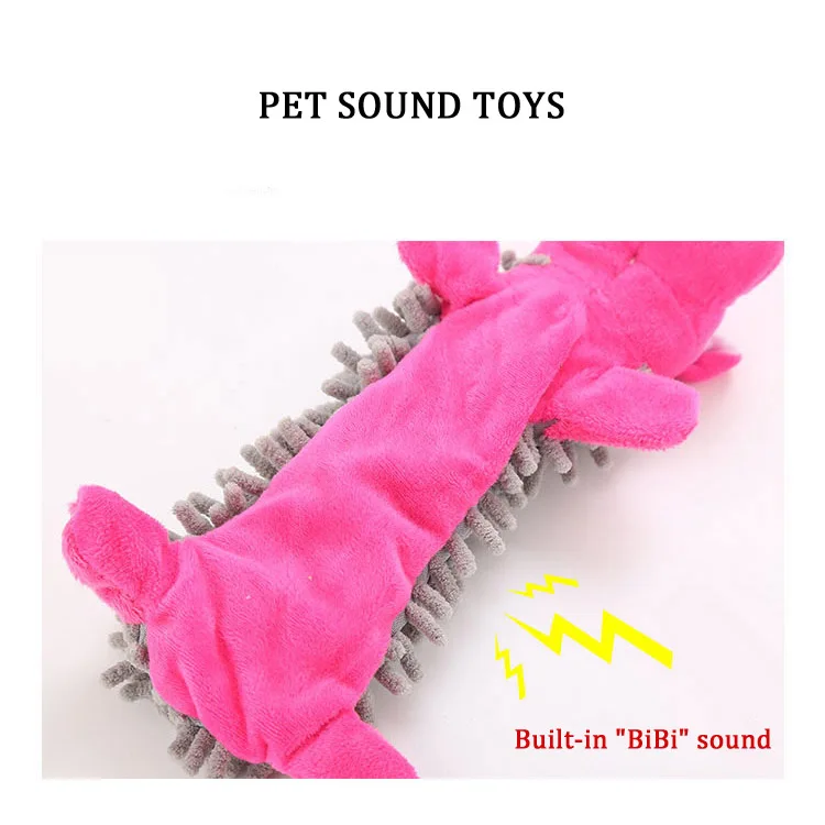 Pet Dog Plush Toy Fun Animal Shapes - PeticaDeals