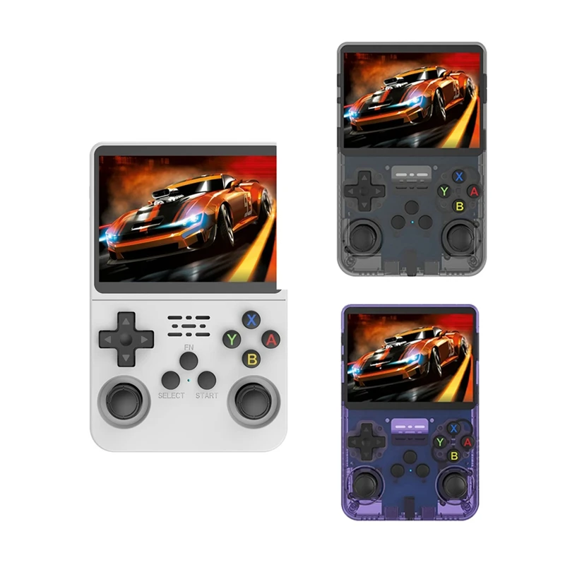 R36S Retro Game Console 64Gb 15000 + Giochi Sistema Linux Schermo Ips Da 3.5 Pollici Lettore Di Giochi Tascabile Portatile Per Bambini