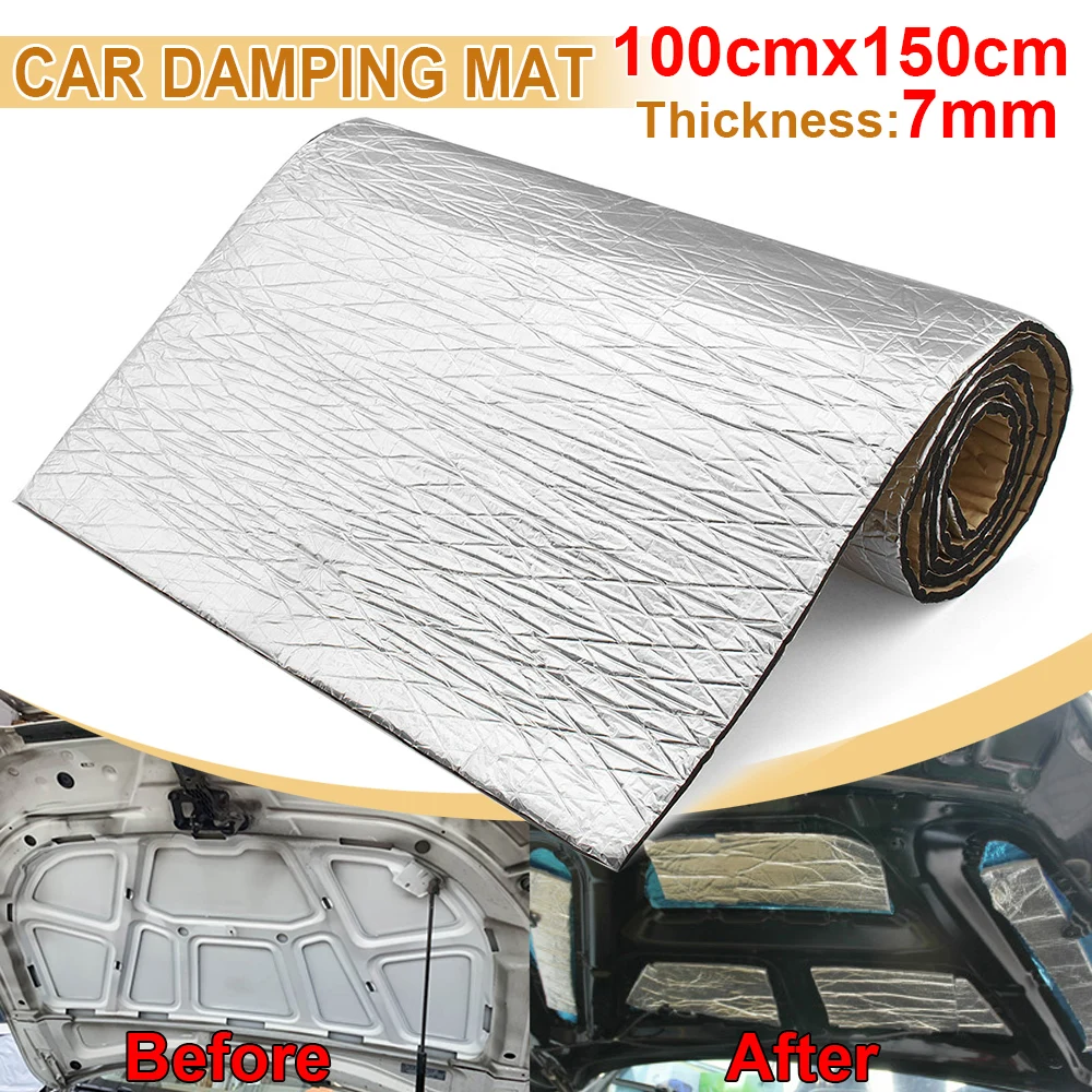 

Теплоизоляционный коврик для капота автомобиля, 100x150 см