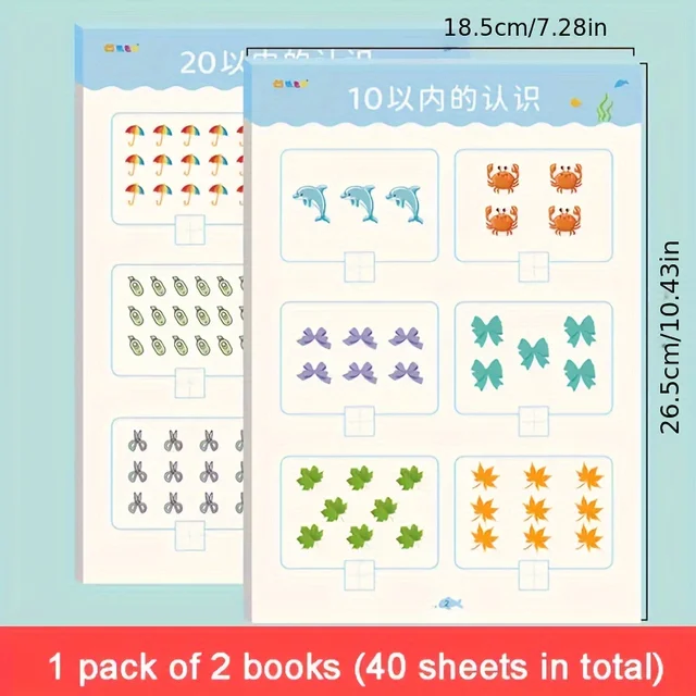 Early Math Workbook Set 2