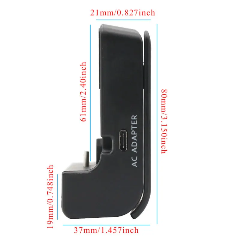 TV Mode Portable Adjustable Back Clip Stand Charging Base