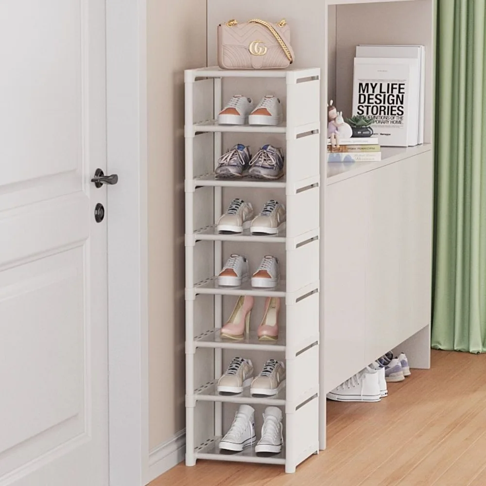 Stackable Shoe Cabinet 5-8 for Wall Corner Space Saving Adjustable Shoe Organizer shoe rack shoe organizer shoe cabinet