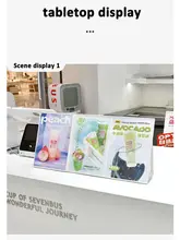  A3 A4 A5 Black White Horizontal /vertical use wall hanging/placed display plastic tabletop sign holder menu stand 