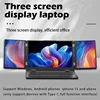 SZBOX MAX16 16"+2*10.5" Three Screens Display Laptop Intel i7-1260P DDR4 Dual Channel SSD Windows 11 Pro Gaming Office Laptop 1