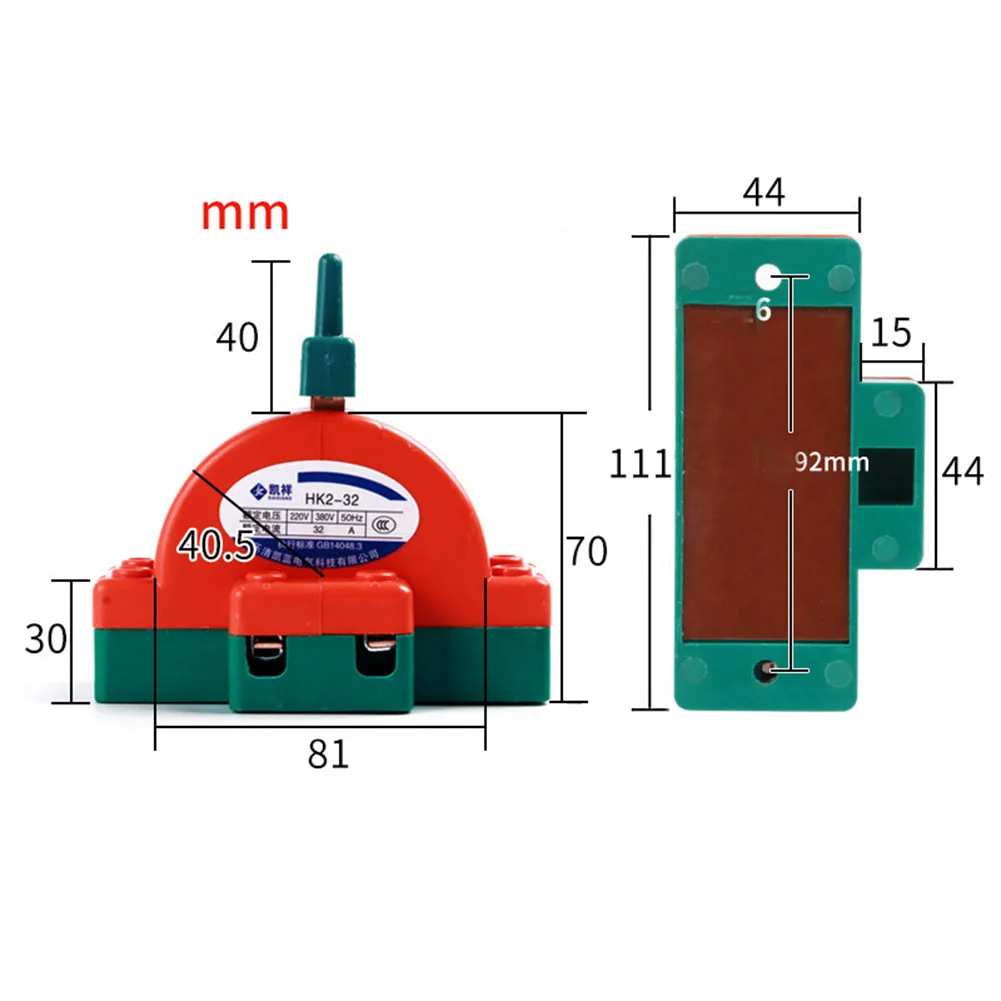 a faca do seccionador inverte o interruptor