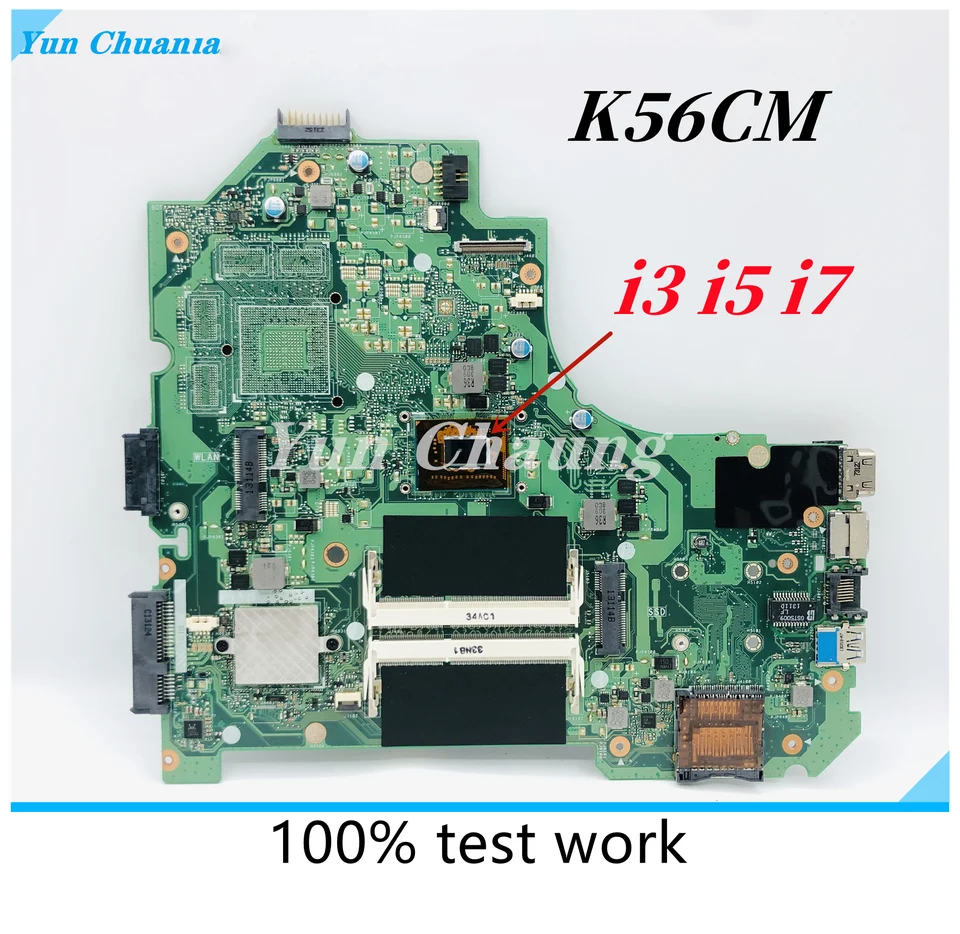 Carte Mère Asus Pour PC Portable – K53TK, A53TK, Pro5NTK, X53TK, Neuve