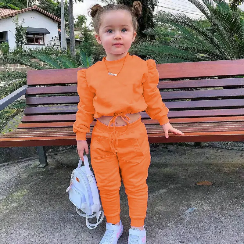 Girls' Hoodie & Pants Set 4