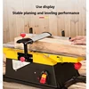 Electric Planer Woodworking Electric Planer Desktop Power Tools Small Household Power Tools  Wood Carving Center 5