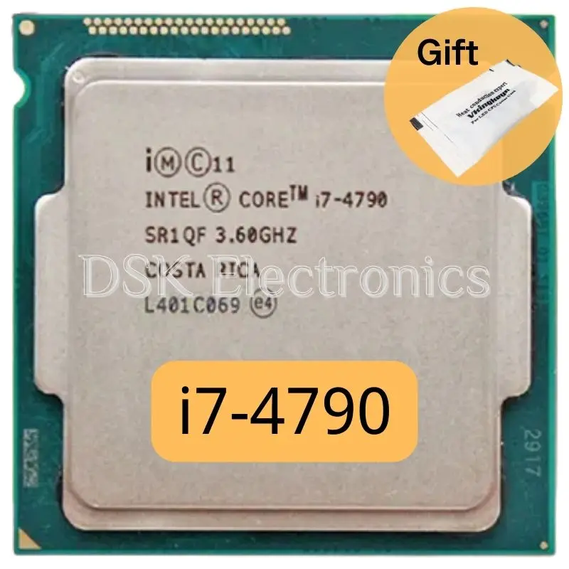 Intel core i7 4790 i7 4790 cpu sr1qf lga 1150 3 6ghz quad core 8m 5gt s