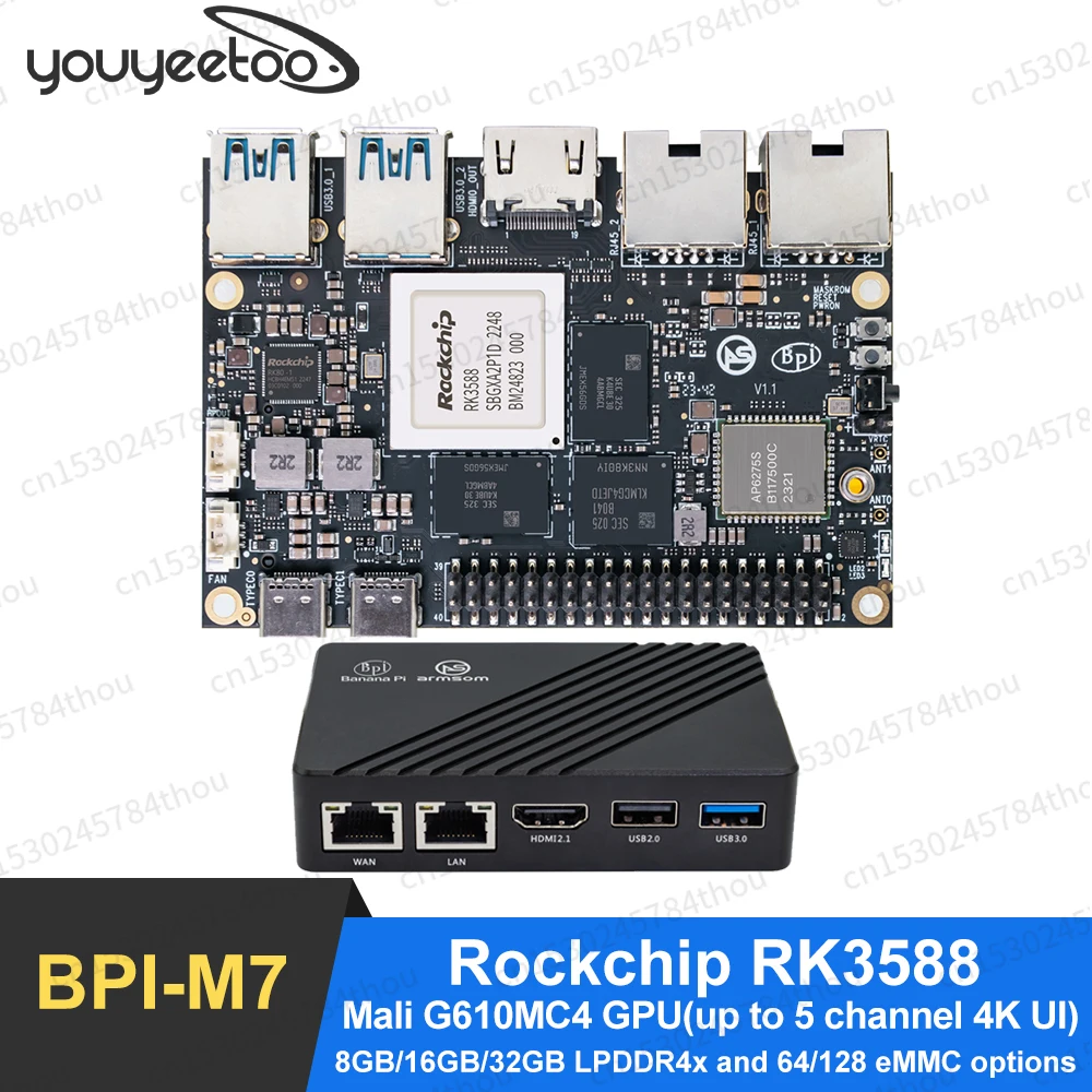 Banana Pi BPI-M7 シングルボードコンピュータ Banana Pi BPI-M7