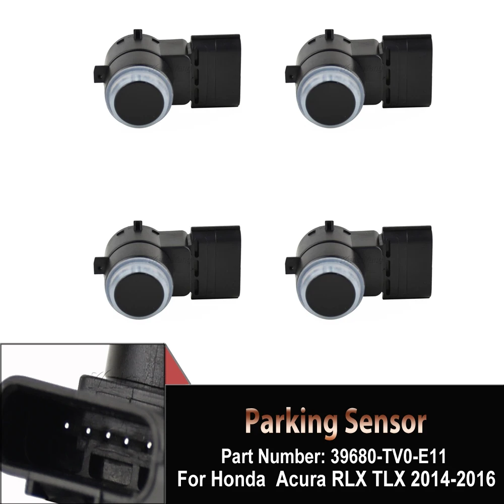 

4pcs 3 colors Car Parktronic 39680-TV0-E11ZE PDC Parking Sensor Antirodar For Honda Acura RLX CR-V Civic 39680-TV0-E11