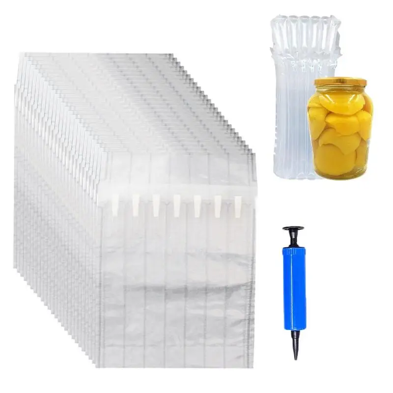 

Air Column Inflatable Bubble Bag PE Packaging Bump Filling Air Column Protective Bubble Wrap Bag Shockproof Express Courier Bag