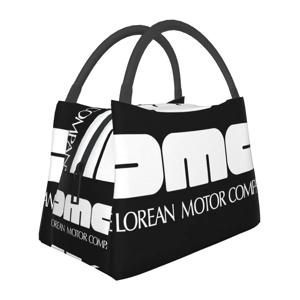 DeLorean Motor Company Logo Portable insulation bag for Cooler Food Office Pinic Container