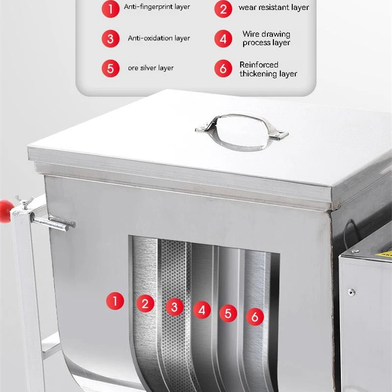 Automatic Electric Dough Mixer 15kg / 25kg Flour Mixer Stirring The Pasta Machine Dough Kneading GF0019 for Mixerr