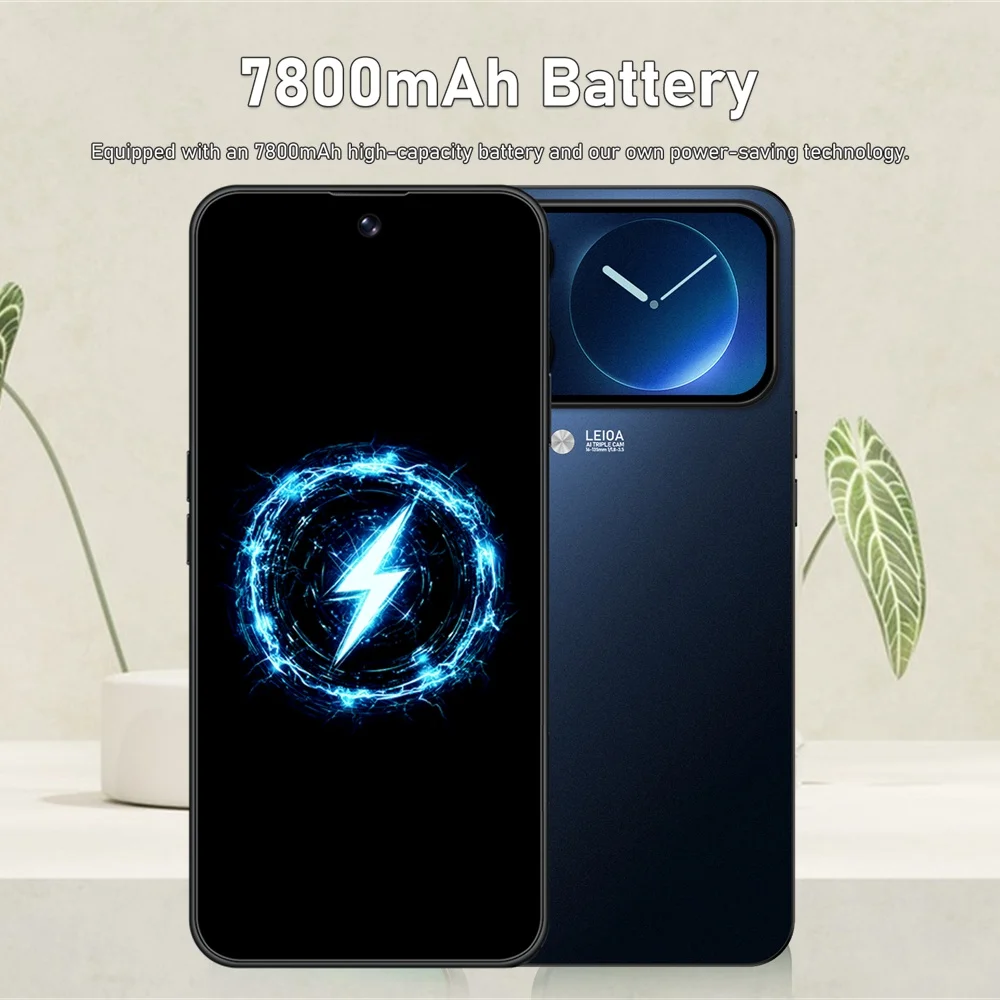 K-Touch Mobile Phones M17 Pro Max Smartphone 7.3HD Original Cell Phone 4G 5G Dual SIM Android 15 Cheap 7800mAh WIFI GPS Global Version Cellphones