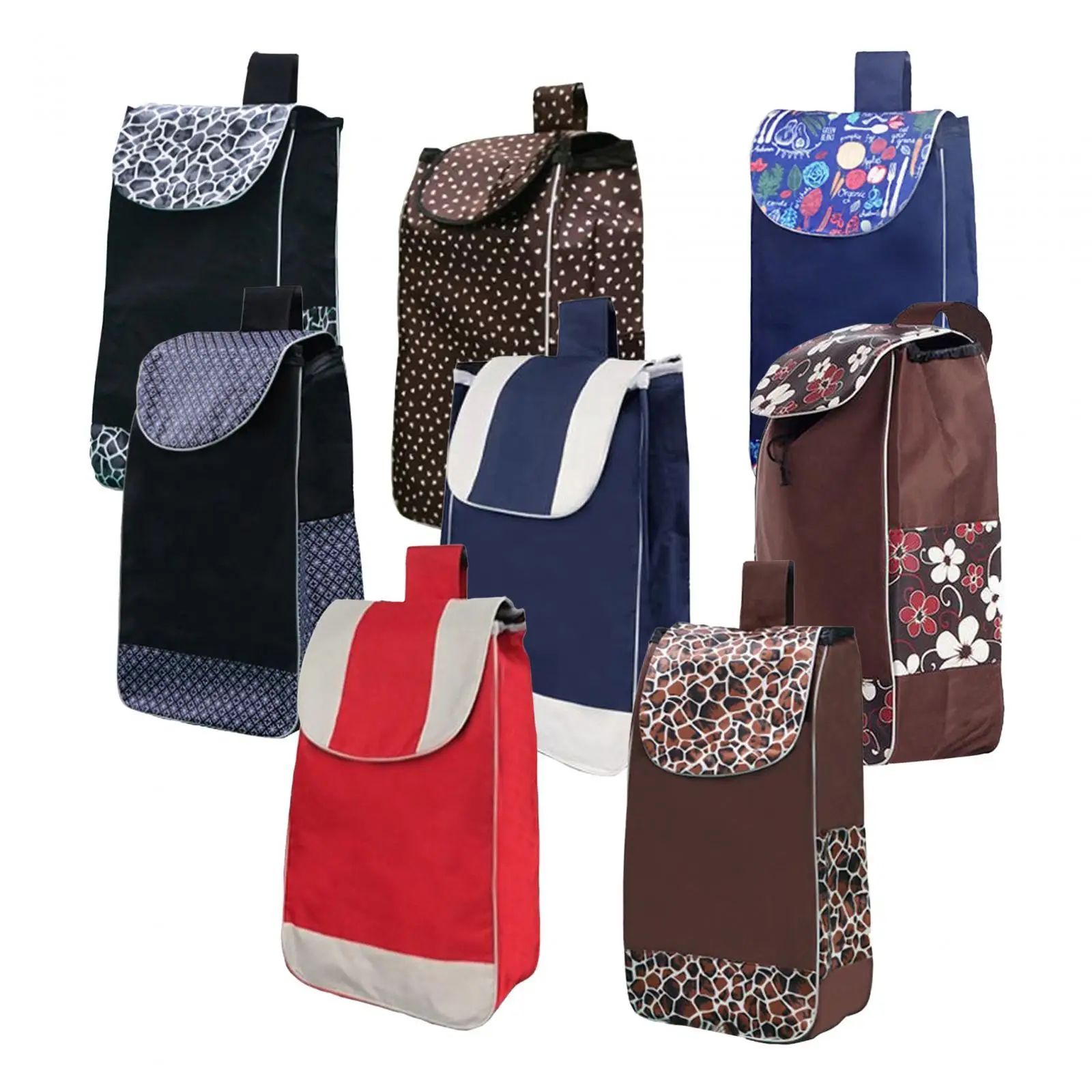 Shopping Trolley Replacement Bag Large Grocery Cart Grocery Shopping Cart Hand Truck Bag Oxford Cloth Waterproof On Trolley