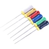 CYF047 Dental H-Files 25mm Single Size10#/15# Assorted15-40 6Pcs/Pack Dental Stainless Steel Hand Use Endodontic Root Canal File 6