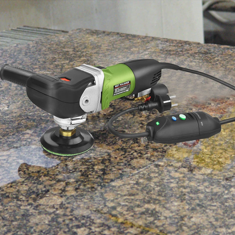 

900W Electric Marble Granite Wet Stone Polisher Hand Angle Grinder Sander Power Tools With Leakage Protection