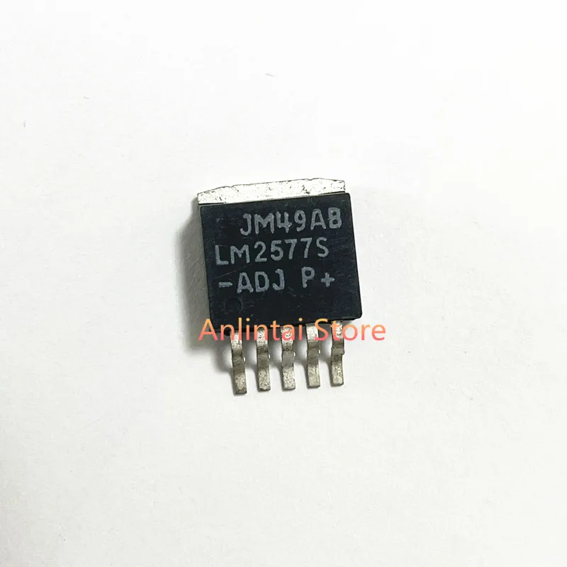 5PCS  LM2577S-ADJ   LM2577S  TO-263-5  IC REG MULT CONFIG ADJ 3A DDPAK