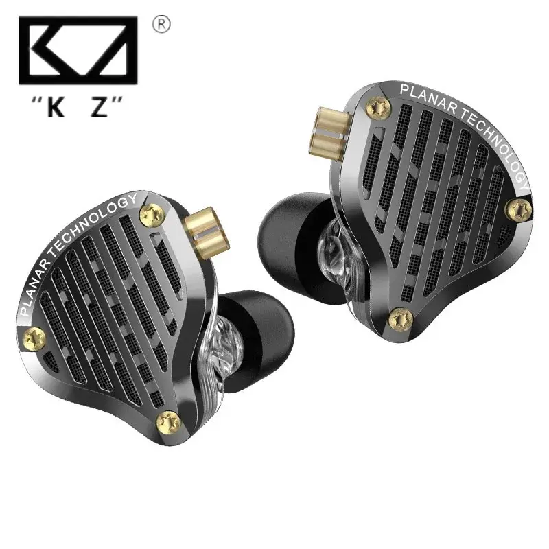 Kz Pr3 In Ear 13.2Mm Planar Driver Auricolari Cablati Cuffie Musicali Hifi Bass Monitor Auricolari Cuffie Sportive