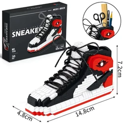 DIY Sport Basketball Shoes Building Blocks - Anime Sneakers Toy (1PCS with box)