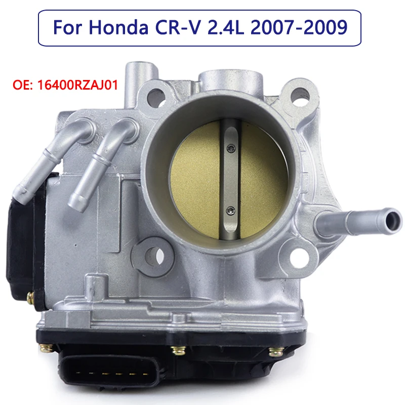 

New Throttle Body For Honda Accord Civic CR-V CRV Crosstour 2.4L Acura ILX TSX 2.4L Throttle Valve 16400RZAJ01 16400-RZA-J01