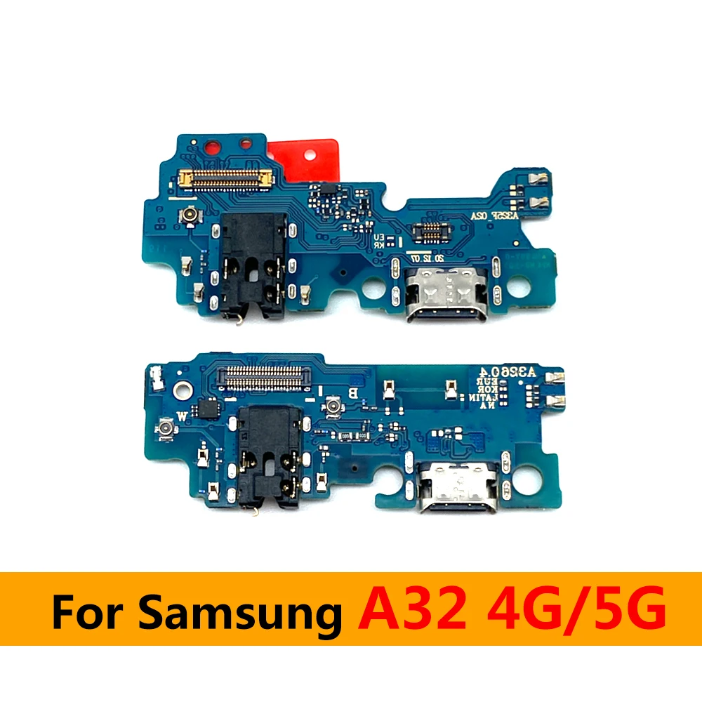 USB 마이크 충전 충전기 도크 포트 보드 플렉스 케이블, 삼성 A13, A32, A22, 4G, 5G, A135F, A136F, A225..