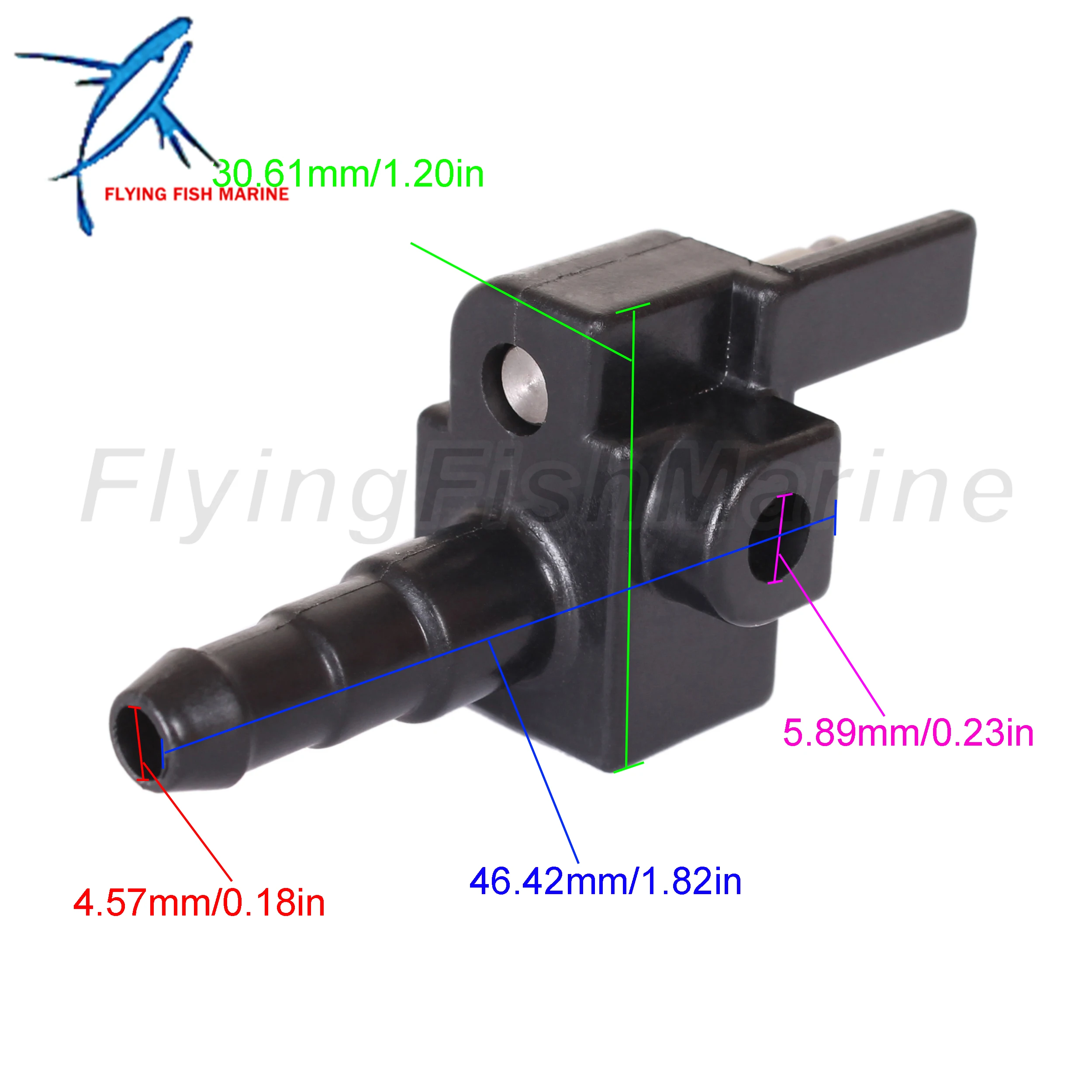 JLM MARINE 65720-986L0 Fuel Connector For Suzuki DF 4 - View #11